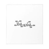 乳糖乳構造 ノートパッド (正面)