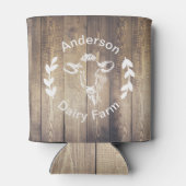 乳素朴農場カウアンドバーンウッド 缶クーラー (裏面)