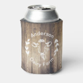 乳素朴農場カウアンドバーンウッド 缶クーラー (缶裏面)