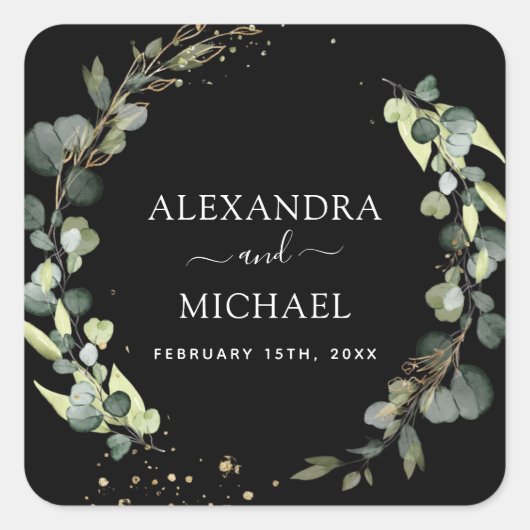 乳結婚化種子の封印 スクエアシール (正面)