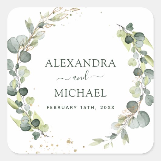 乳結婚化種子の封印 スクエアシール (正面)