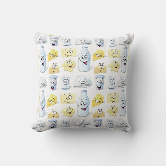 乳製品の友人 クッション (正面)