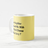 乳製品は? – マグカップ・コーヒー・マグカップ コーヒーマグカップ (正面左)