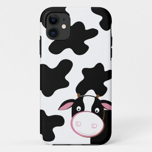 乳製品カウブラック&ホワイトiPhone 5ケース Case-Mate iPhoneケース (裏面)