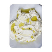 乳製品，食品，飲食物，マスカロン，チーズ マグネット (縦)