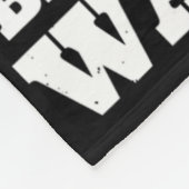 乳誇りを持ったがん戦士ピンクアワレンの兄弟 フリースブランケット (角)