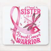 乳誇りを持ったがん戦士認識度の姉妹 マウスパッド (正面)