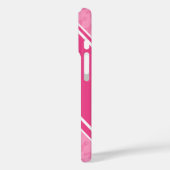 乳誇りを持ったがん生存者ピンクリボン Case-Mate iPhoneケース (裏面 / 左)