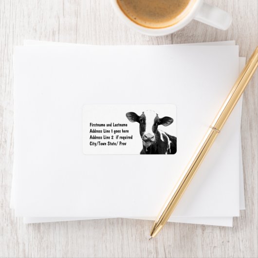 乳農家カスタマイズ牛 ラベル (インサイチュ)