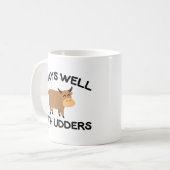 乳遊質が良い コーヒーマグカップ (正面左)