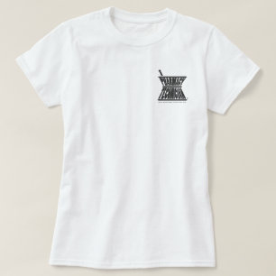 乳鉢および乳棒のTシャツ Tシャツ