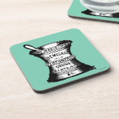 乳鉢および乳棒 コースター (左側)