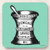 乳鉢および乳棒 コースター (正面)