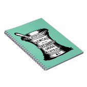 乳鉢および乳棒 ノートブック (右側)