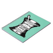 乳鉢および乳棒 ノートブック (左側)