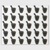 乳鉢および乳棒 ラッピングペーパー (フラット)