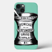 乳鉢および乳棒 Case-Mate iPhoneケース (裏面)