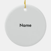 乳鉢と乳棒 セラミックオーナメント (裏面)