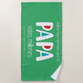 乳頭類 ビーチタオル (正面)