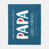 乳頭類 フリースブランケット (正面)