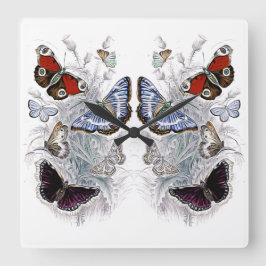 乳頭 スクエア壁時計