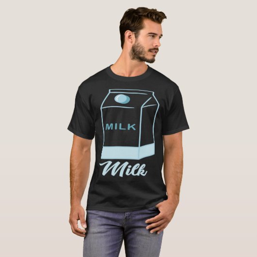 乳飲料 Tシャツ (正面フル)