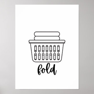 乾いた折り重ねポスターを洗う ポスター