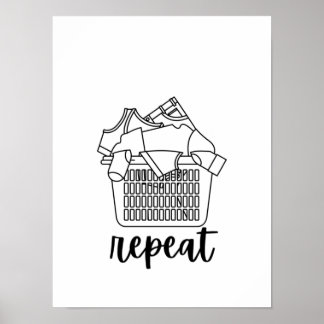 乾いた折り重ねポスターを洗う ポスター