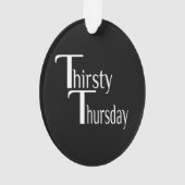 乾いた木曜日 オーナメント (裏面)