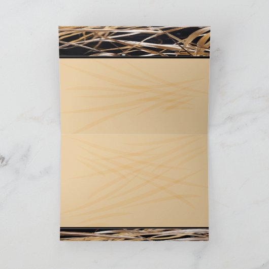 乾いた草 カード (内部)