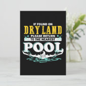 乾もし地でプール水泳チームにおもしろい戻る シーズンカード (スタンド正面)