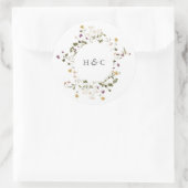 乾エレガント乾野花パンパフローラ結婚ズ ラウンドシール (バッグ)