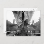 乾ドック1910年で巨大 ポストカード (正面/裏面)