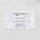 乾モダン吹バー大理石 名刺 (裏面)