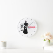 乾堂 ラウンド壁時計 (ホーム)