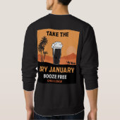 乾季1月のソブラティの挑戦サポートギフト スウェットシャツ (裏面)