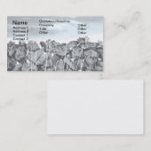 乾式壁 名刺 (正面/裏面)