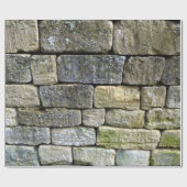 乾式石壁ギフト包装紙 ラッピングペーパー (フラット)