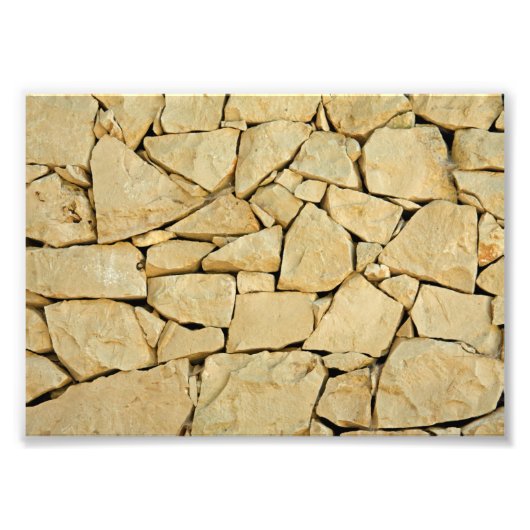 乾式石壁 フォトプリント            (正面)