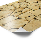 乾式石壁 フォトプリント            (角)