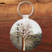 乾性フェラ植物 キーホルダー (正面)