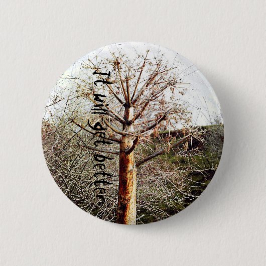 乾性フェラ植物 缶バッジ (正面)