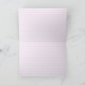 乾文字デザイン花ハッピーバースデー カード (内部)