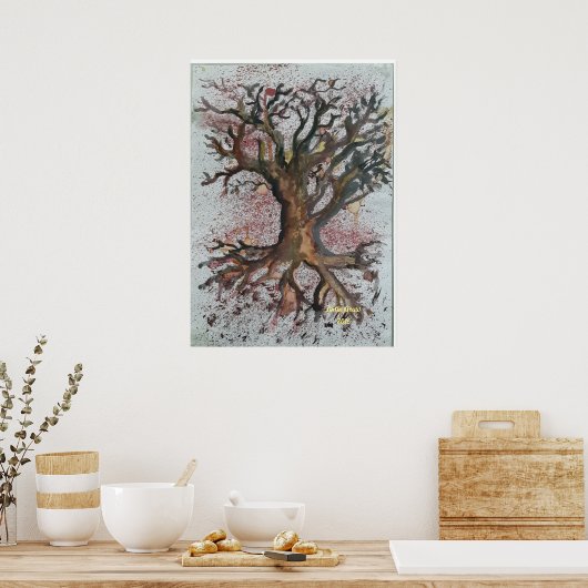 乾木 ポスター (キッチン)