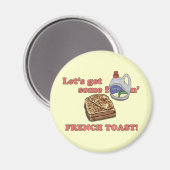 乾杯しようフランスの！磁石。 マグネット (正面/裏面)