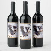 乾杯しよう！応援! ワインラベル (ボトル)