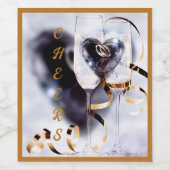 乾杯しよう！応援! ワインラベル (シングルラベル)