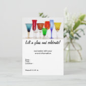 「乾杯しよう」 招待状 (スタンド正面)