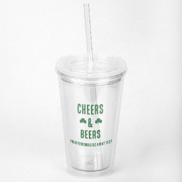 乾杯とビールのパーティーイベント アクリルタンブラー