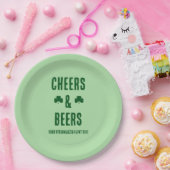 乾杯とビールのパーティーイベント ペーパープレート (パーティー)